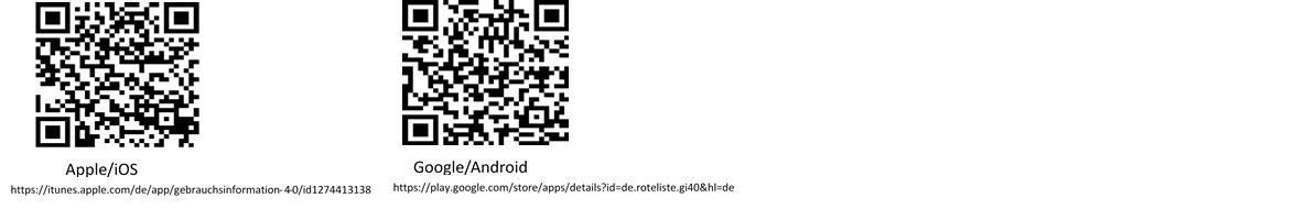 QR-Code Digitale Gebrauchsinformationen