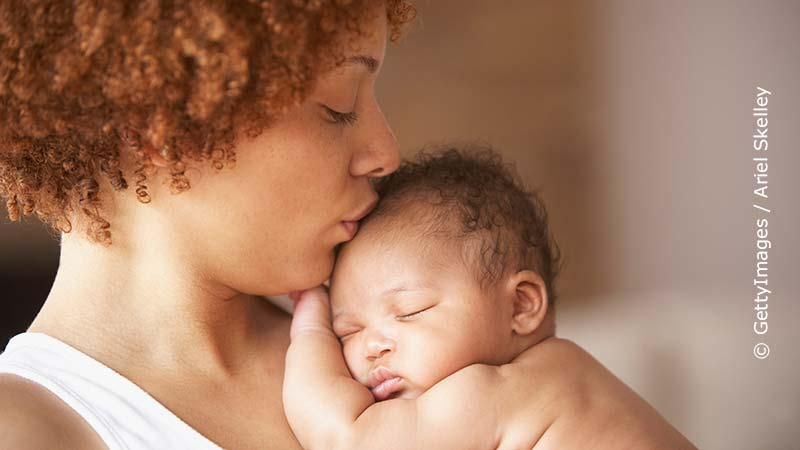 Mutter mit Baby