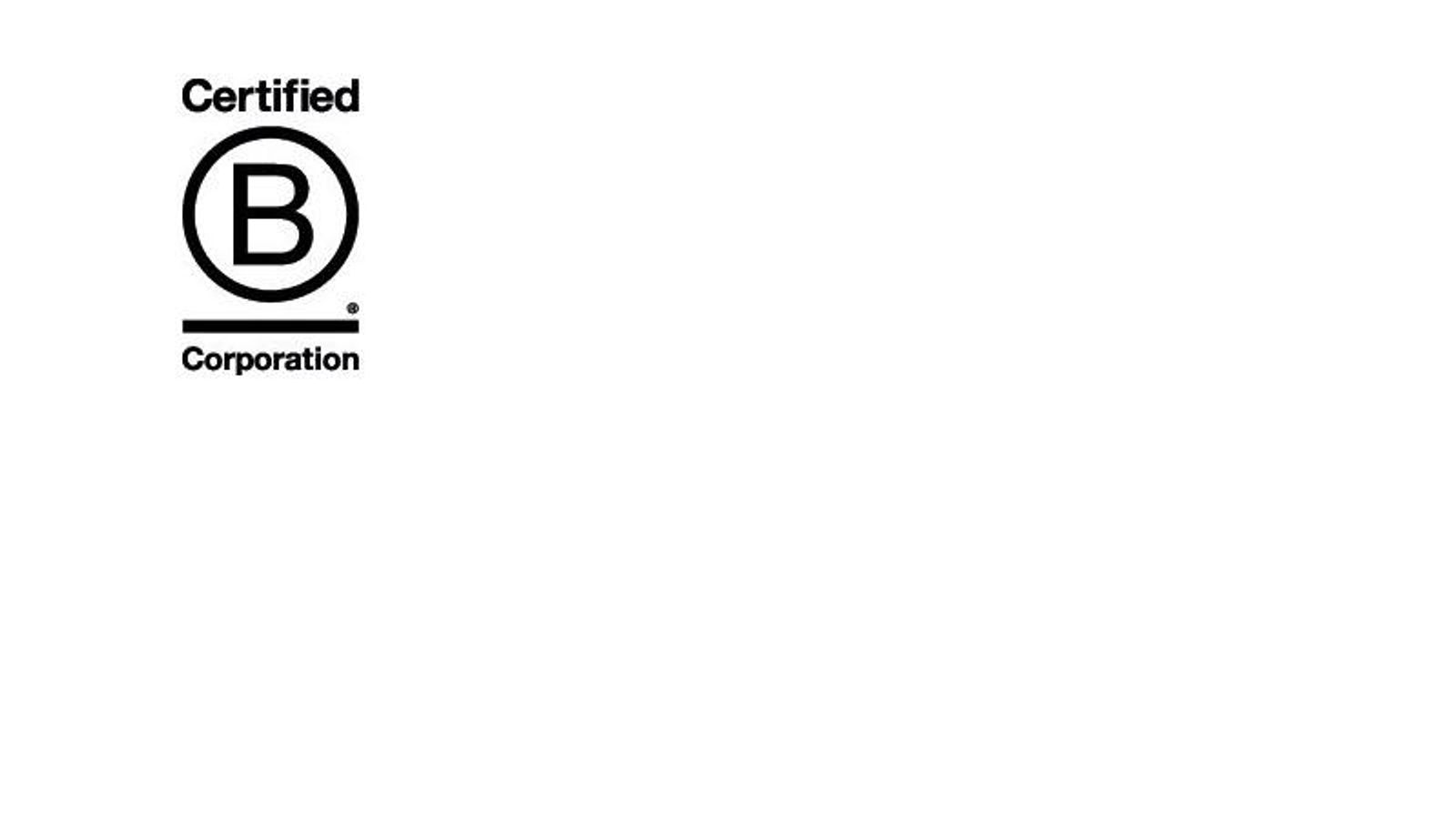 Certified B Corporation Logo