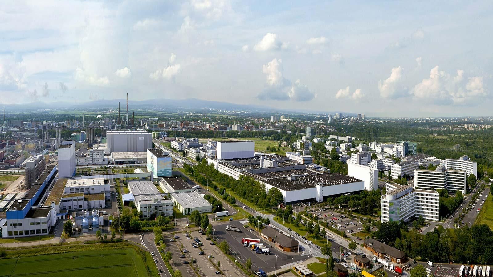 Blick auf den Sanofi BioCampus in Frankfurt